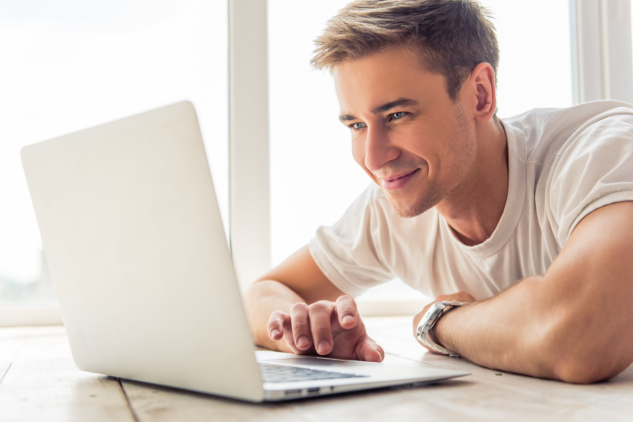 Mann am Laptop Mann am Laptop