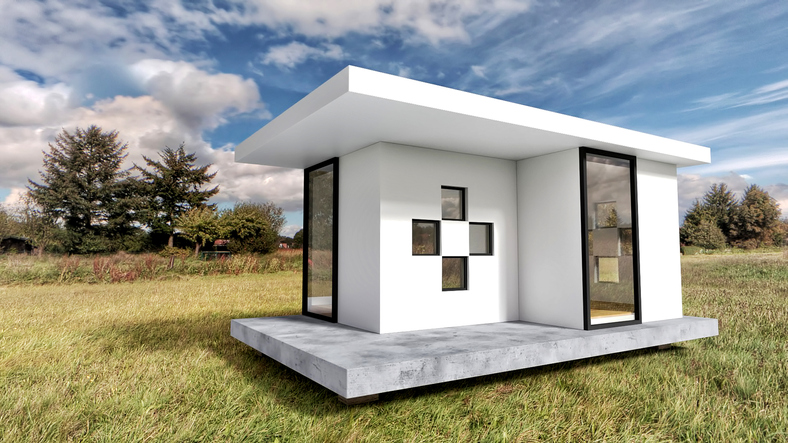 Klein aber fein: Darum lohnt sich ein Umzug ins Tiny House Weißes Tiny House