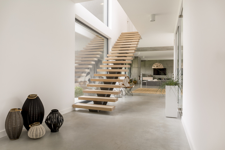 Maisonette-Wohnung mit Treppe
