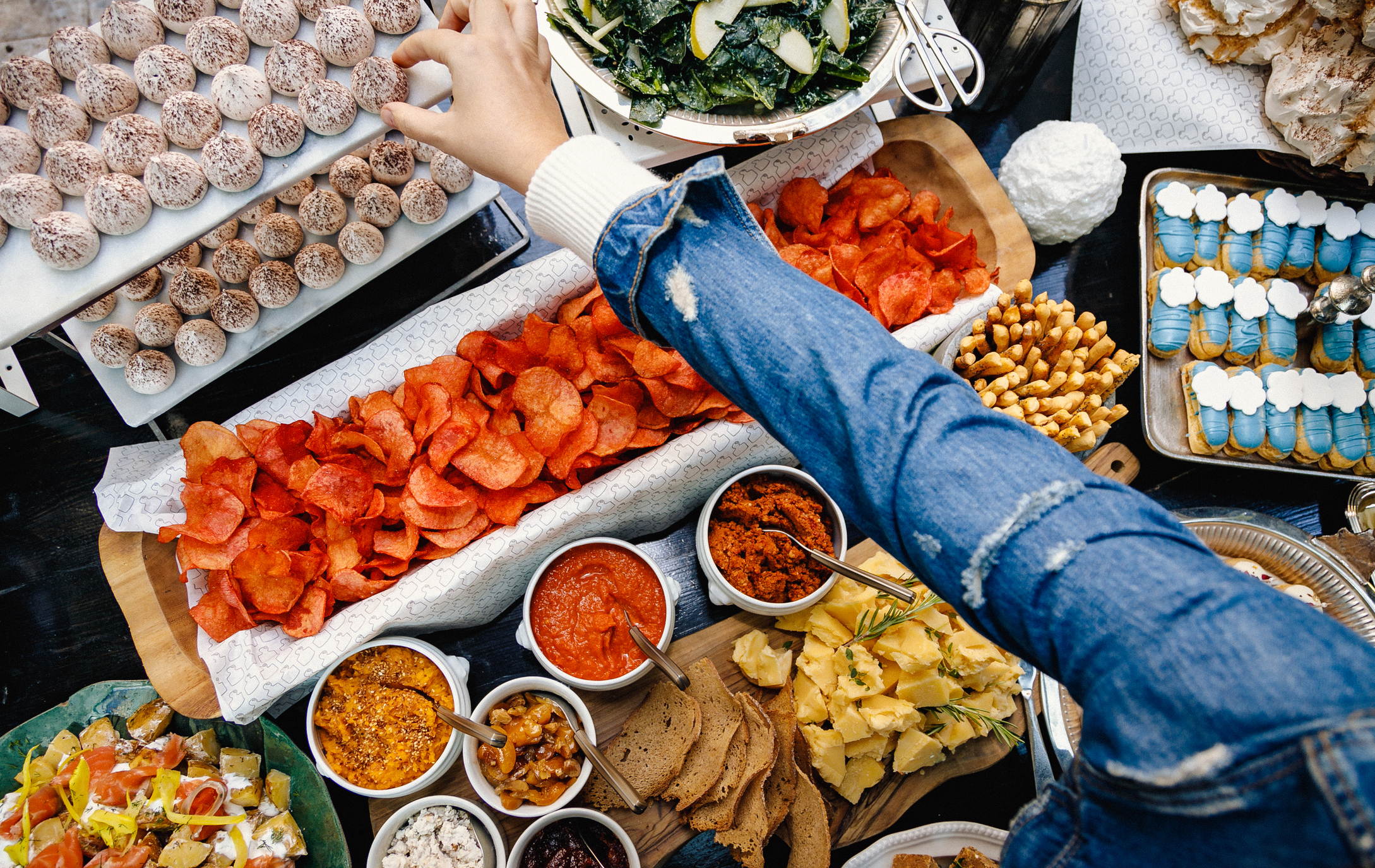 Fingerfood als Essen für Einweihungsparty