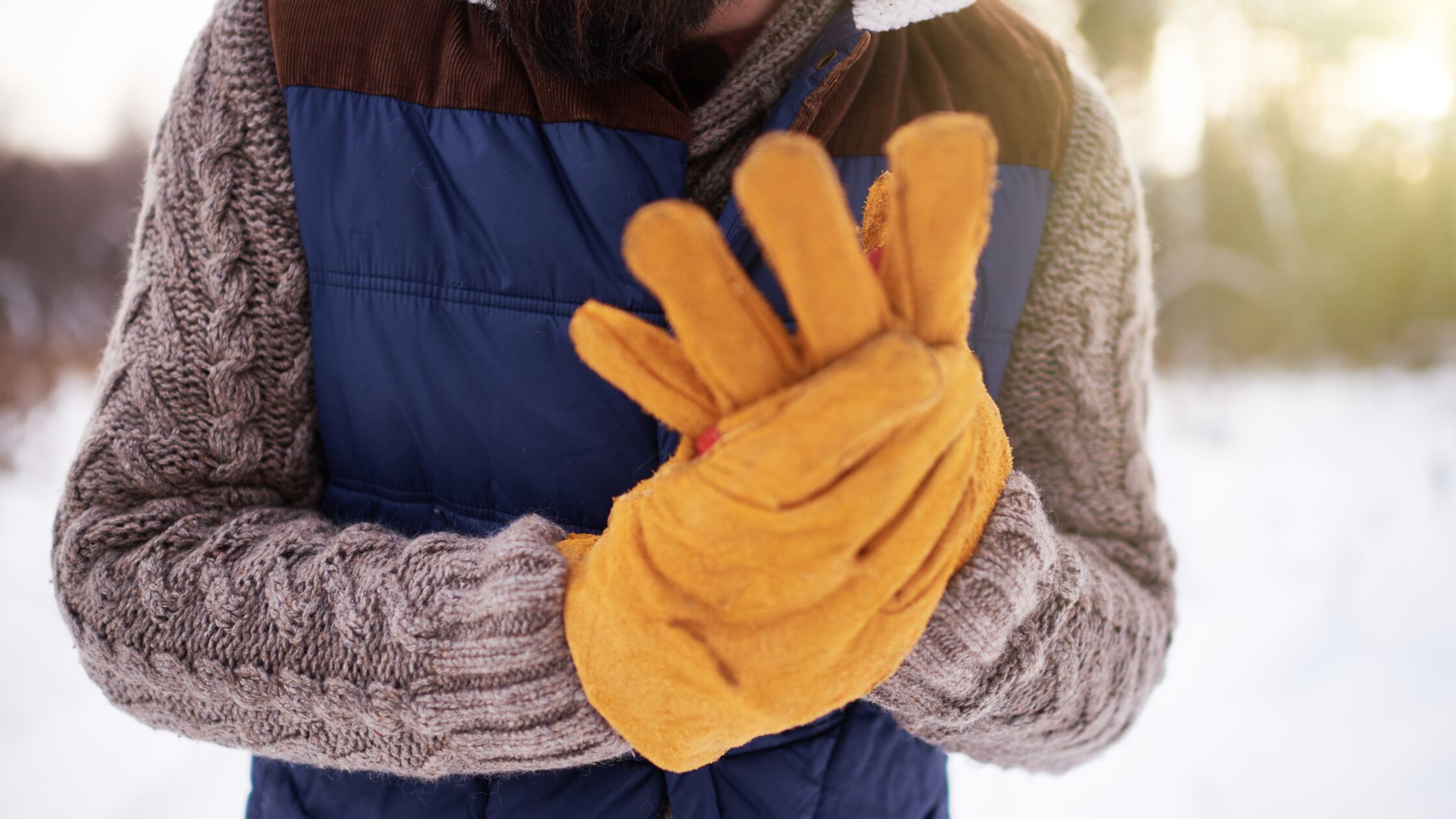 handschuhe bei umzug im winter