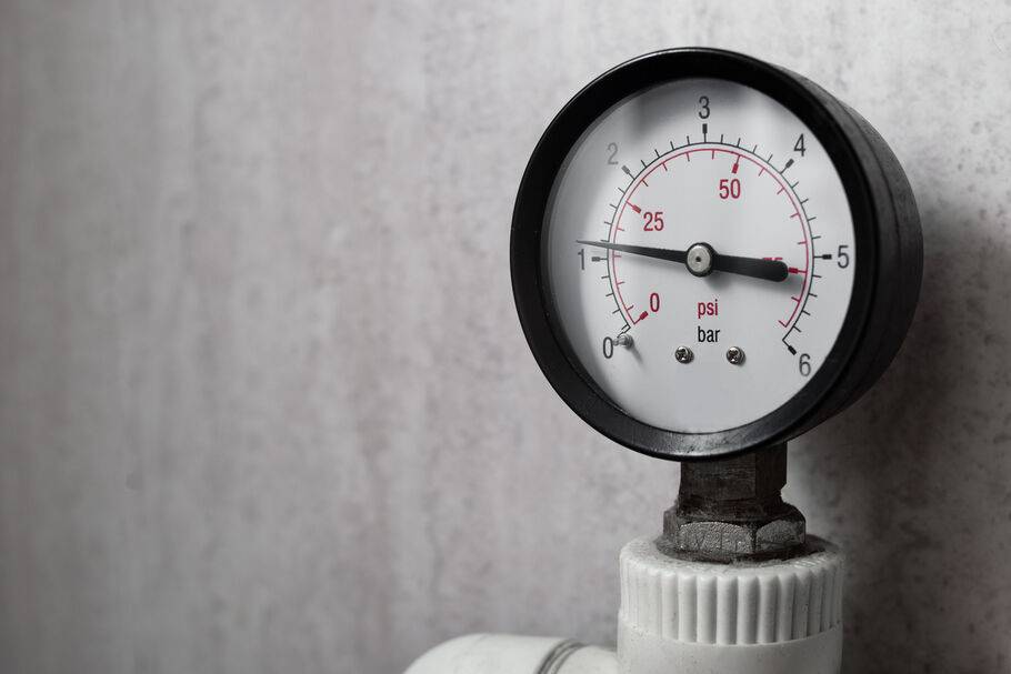 Manometer (Anzeige Wasserdruck)